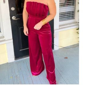 Velvet Jumpsuit